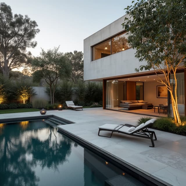 Outdoor Pool Area