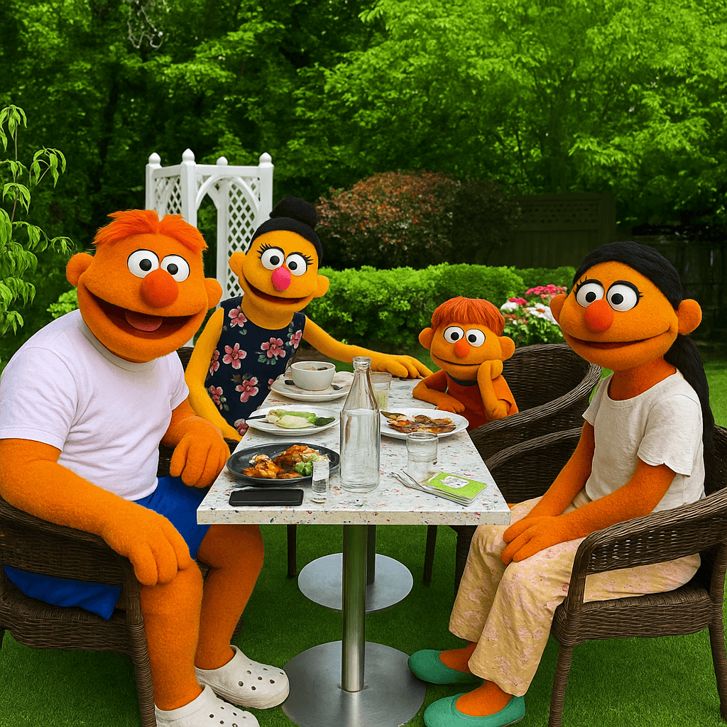 Transformar foto em bonecos muppets