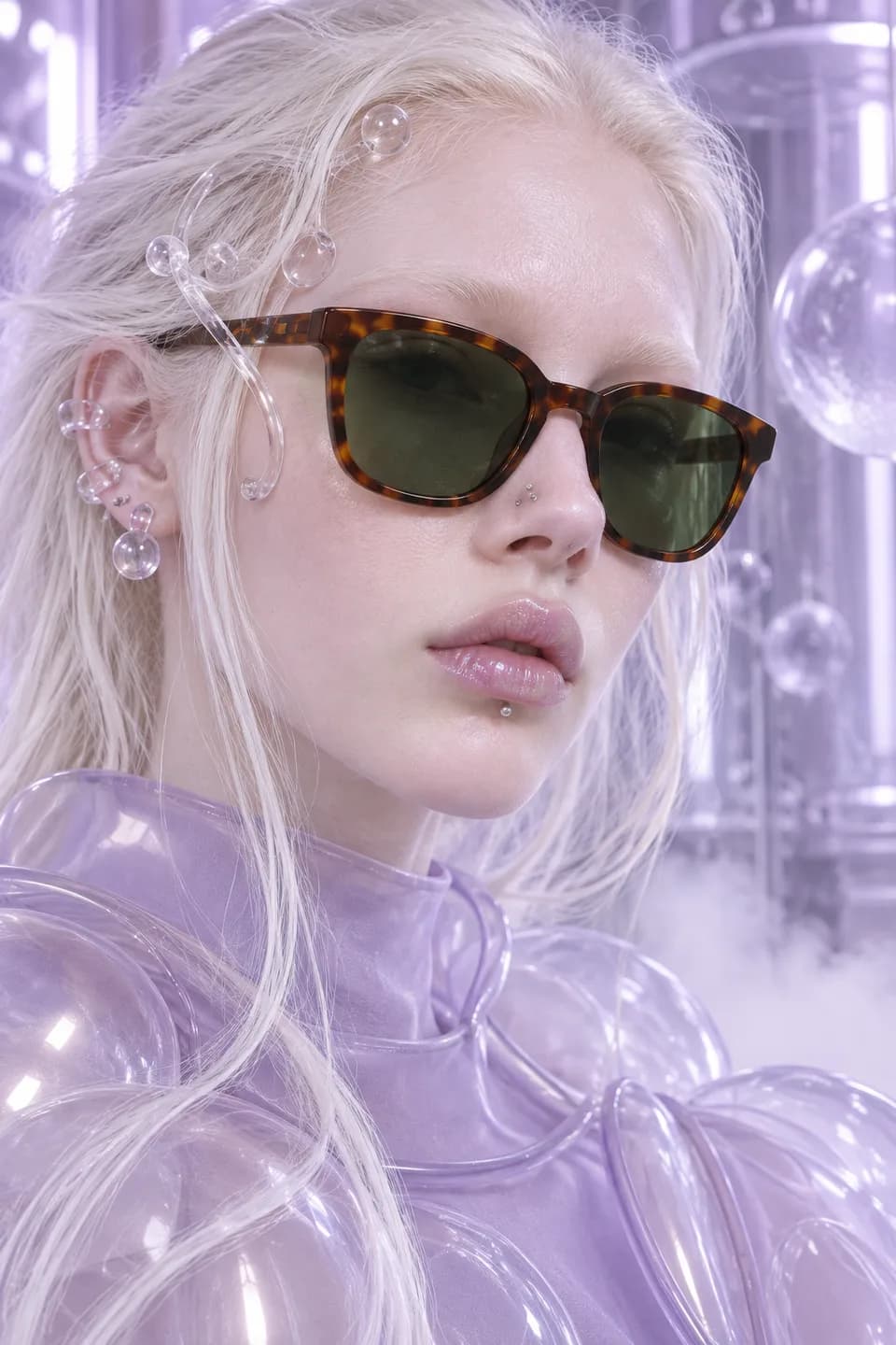 Futuristic Eyewear Portrait