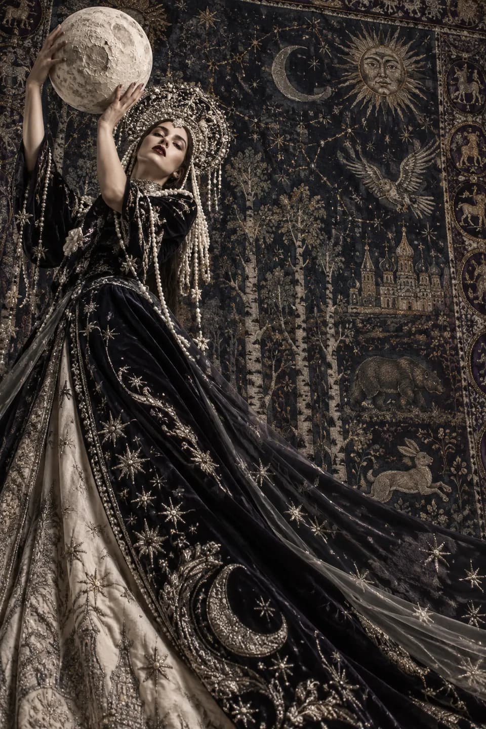 Tapestry Cosmic Diva Portrait