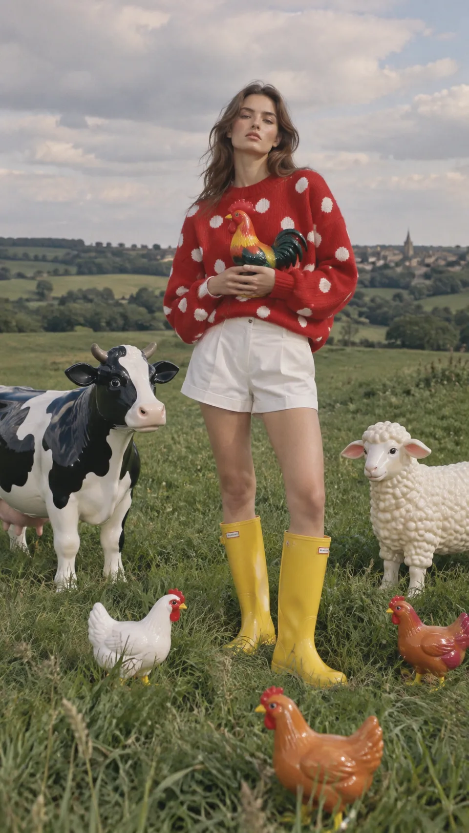 Surreal Countryside Fashion Story