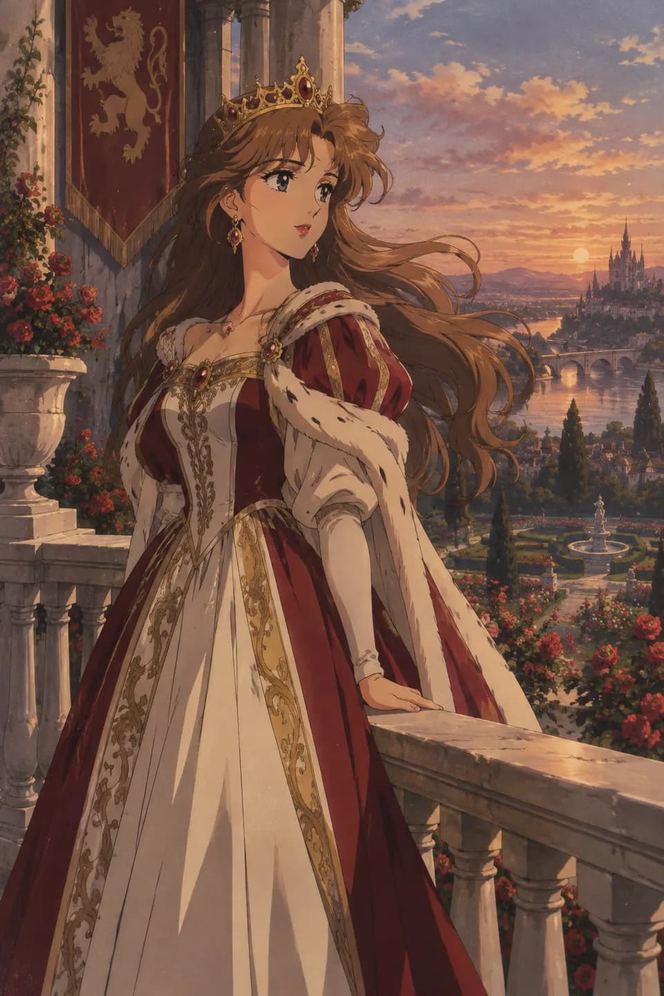 Anime Queen Portrait