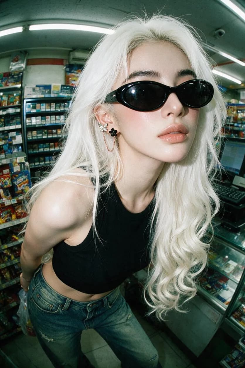 Fisheye Beauty Film Still