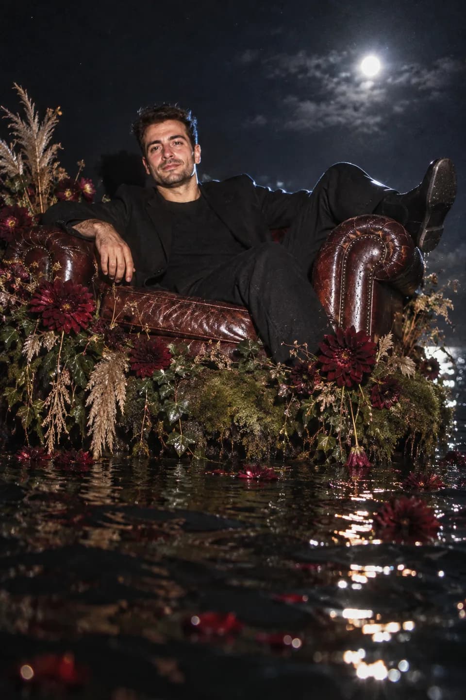 Sofa on a Floating Island