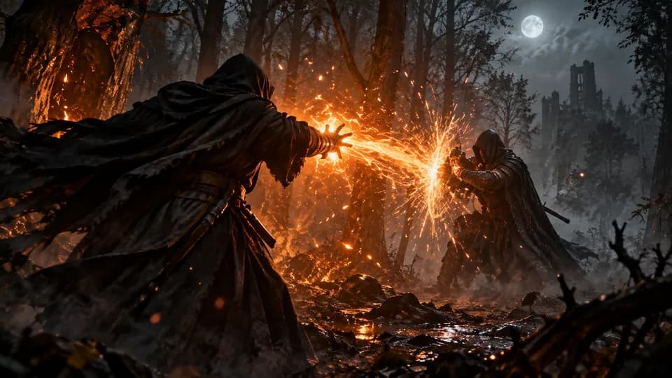 Forest Mage Duel
