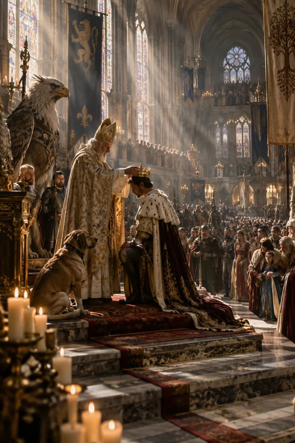 Royal Coronation Scene