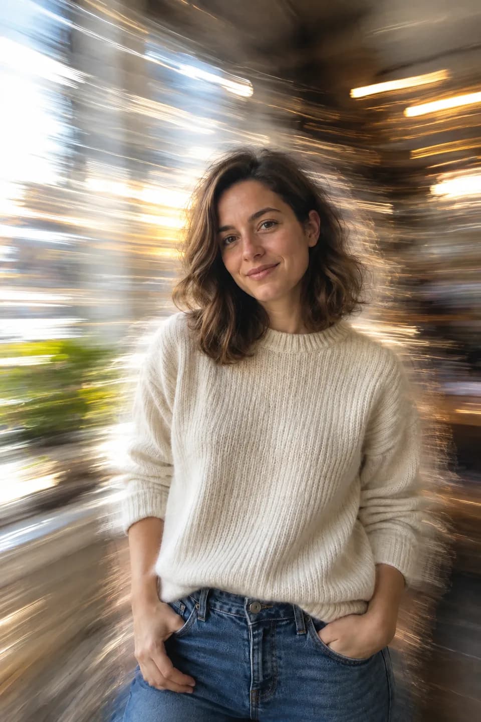 Motion Blur Background Effect