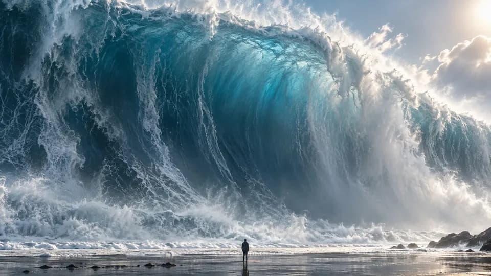 Giant Frozen Wave