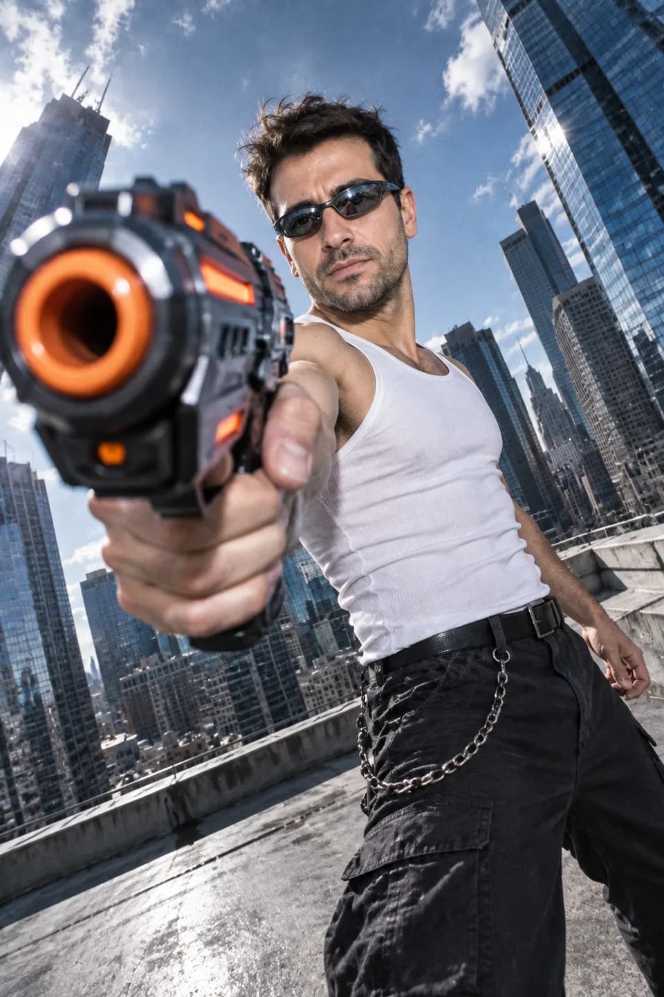 Rooftop Toy Blaster Hero Shot