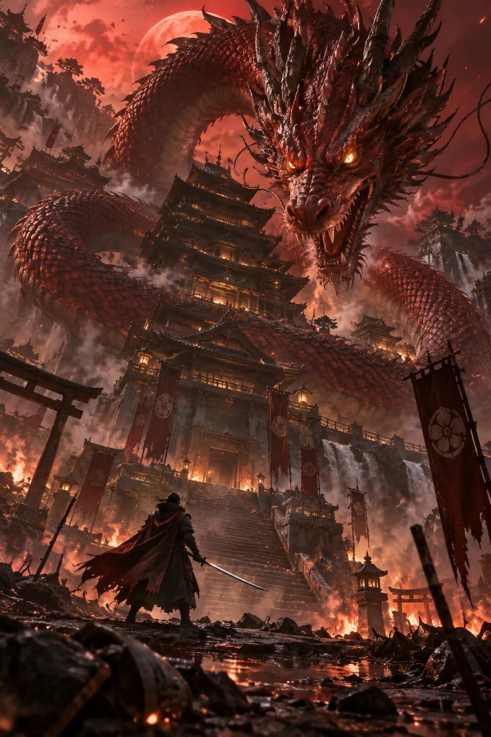 Anime Red Dragon