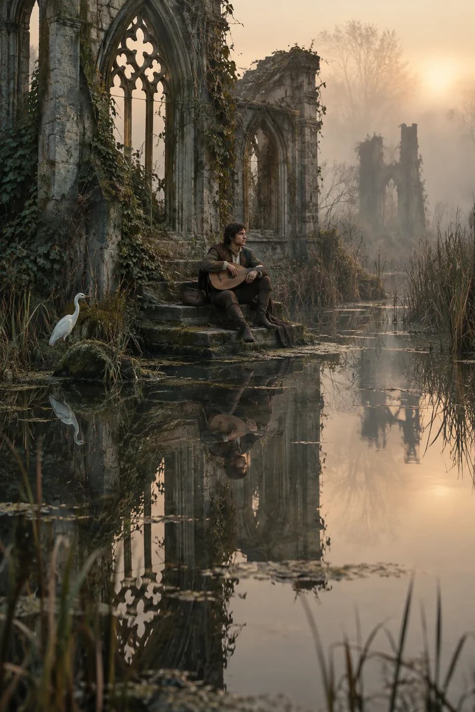 Minstrel at the Sunken Chapel