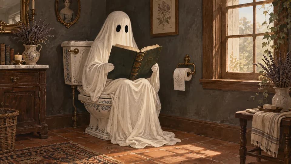 Charming Victorian Ghost