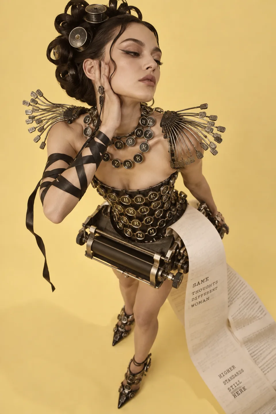 Typewriter Couture Editorial