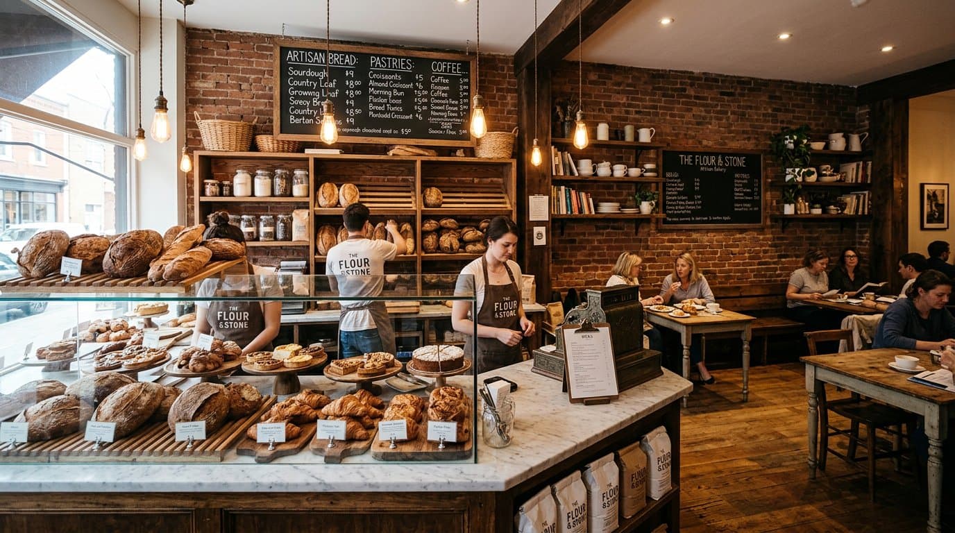 AI-redesigned bakery