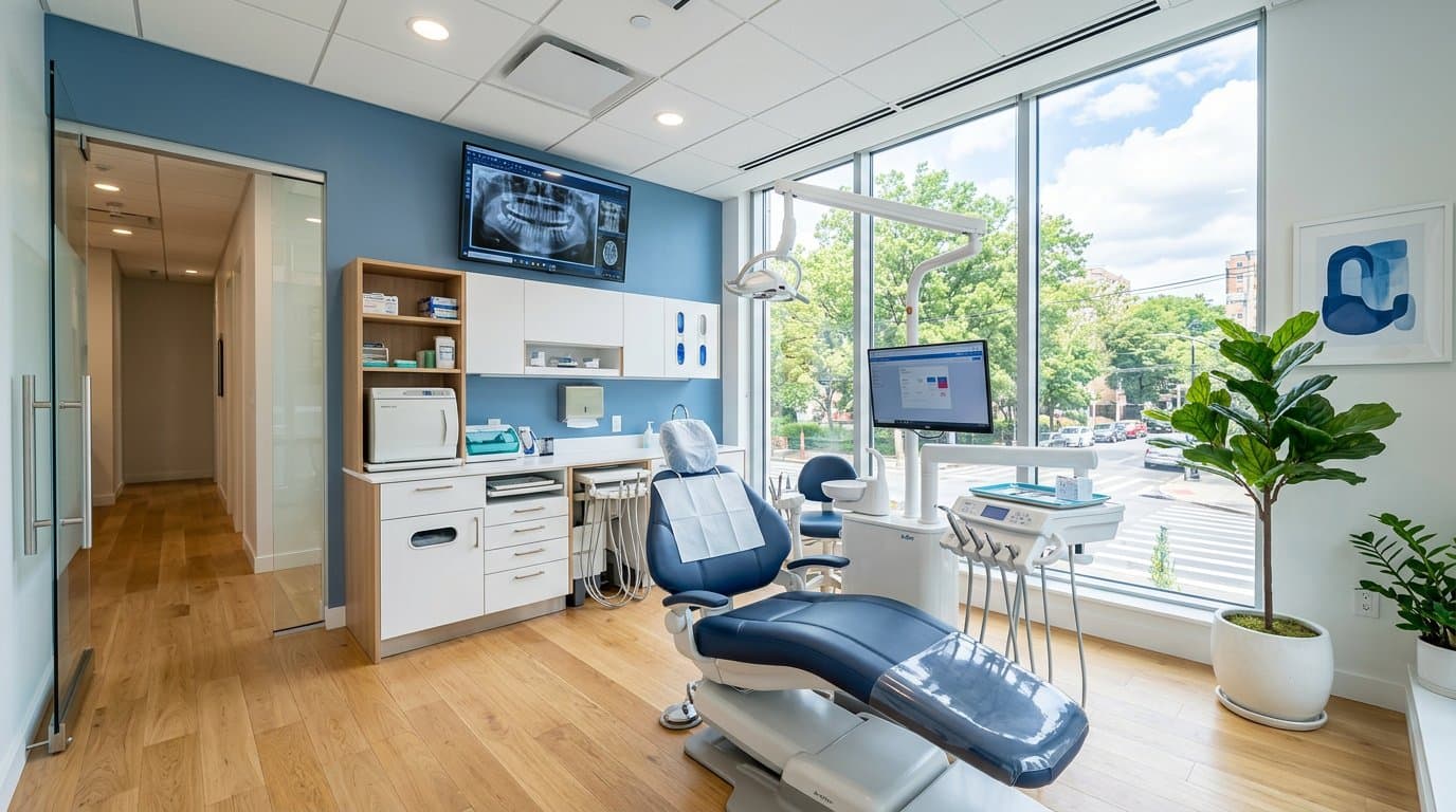 AI-redesigned dental office