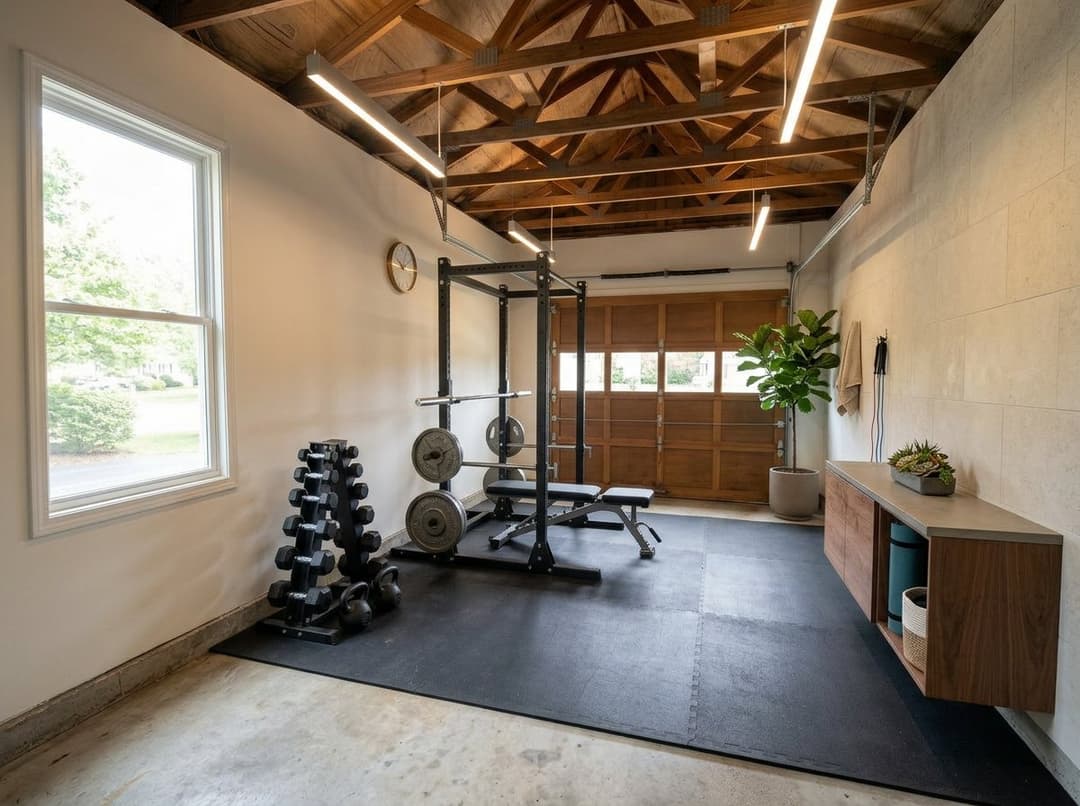 Garage Gym Design 1