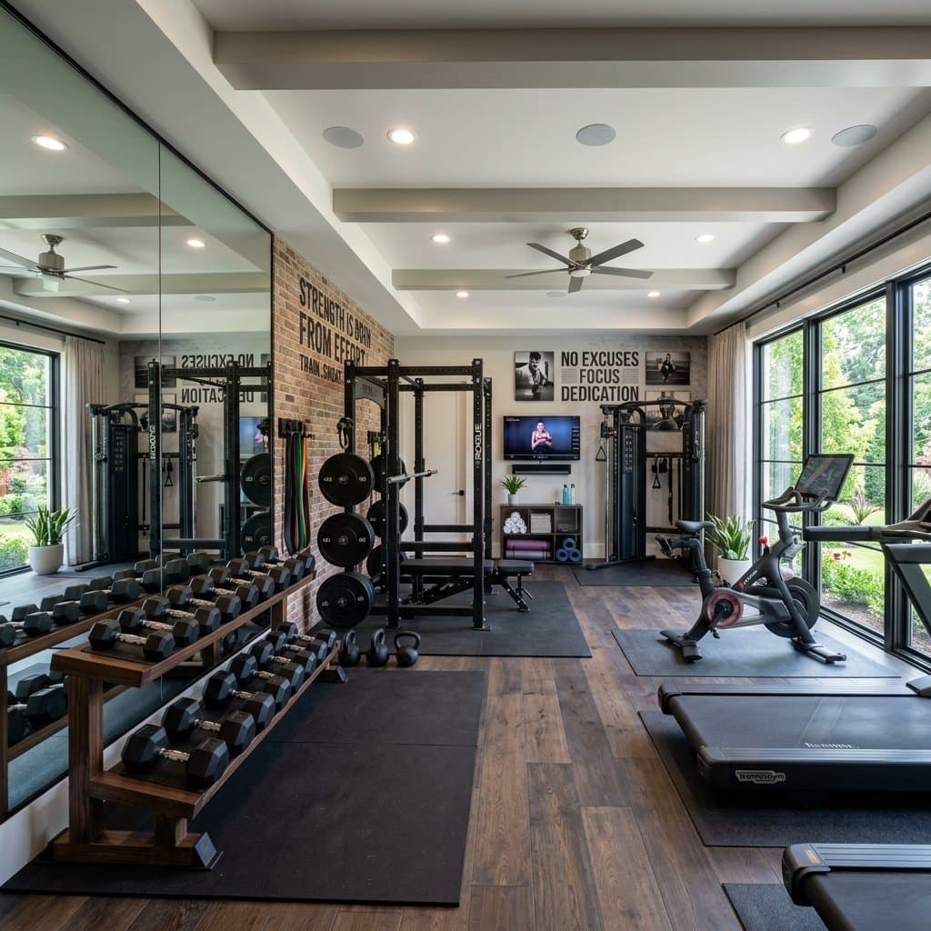 AI-redesigned home gym