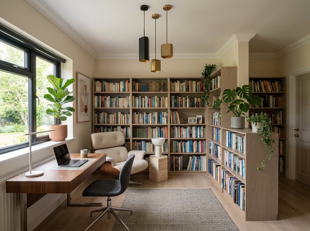 Home Library Design 1