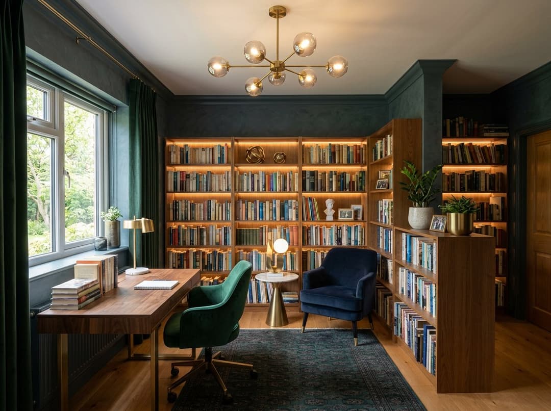 Home Library Design 3