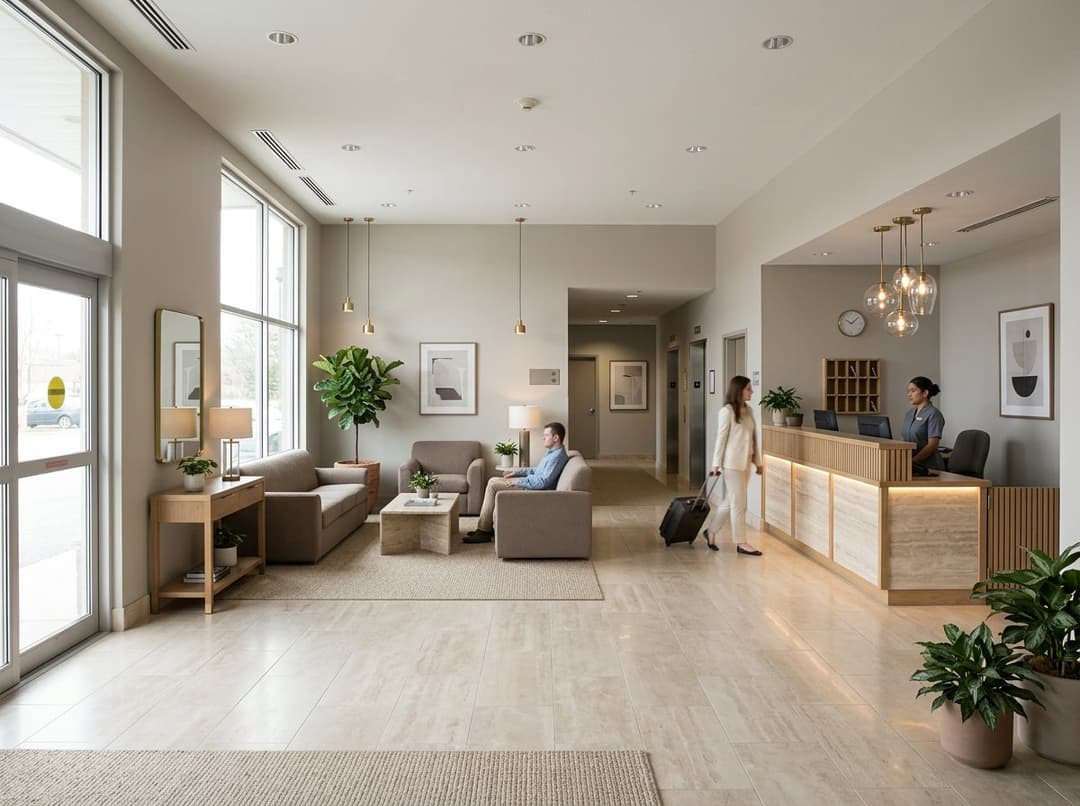 Hotel Lobby Design 1