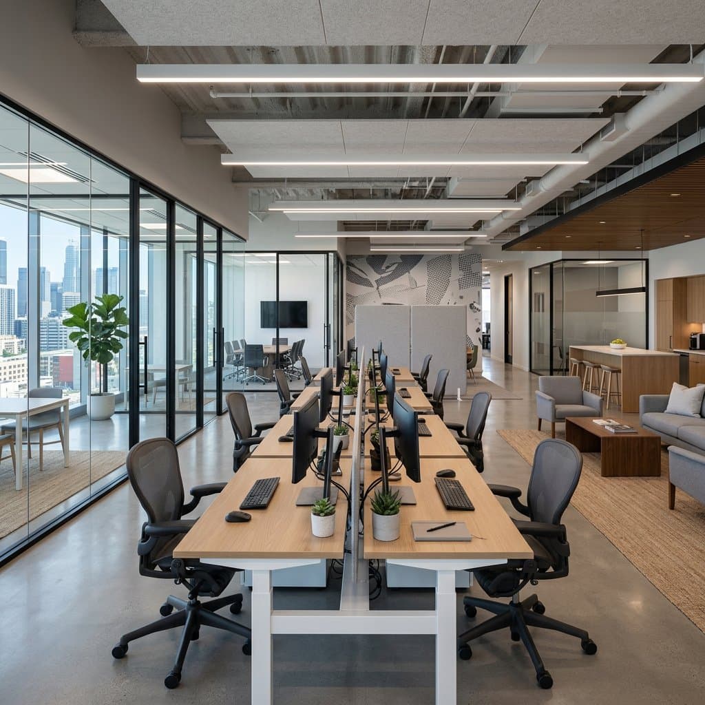 AI-redesigned office