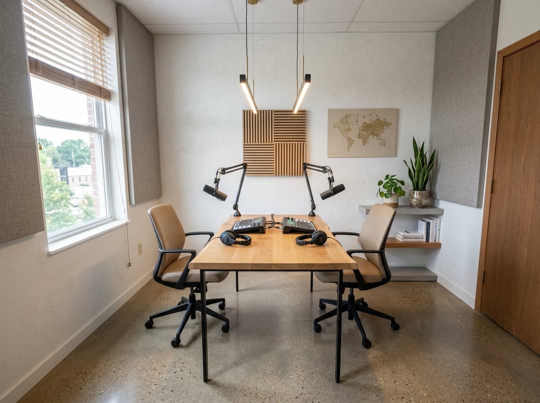 Podcast Studio Design 1