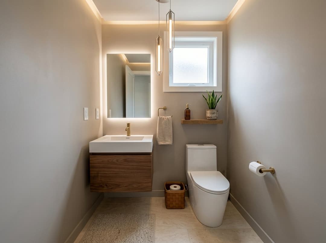 Powder Room Design 1