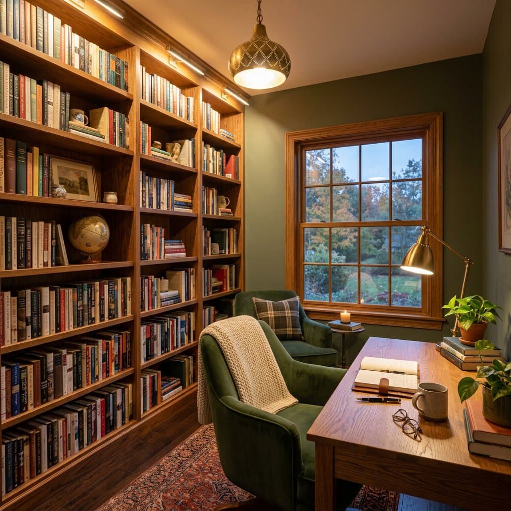 AI-redesigned study room