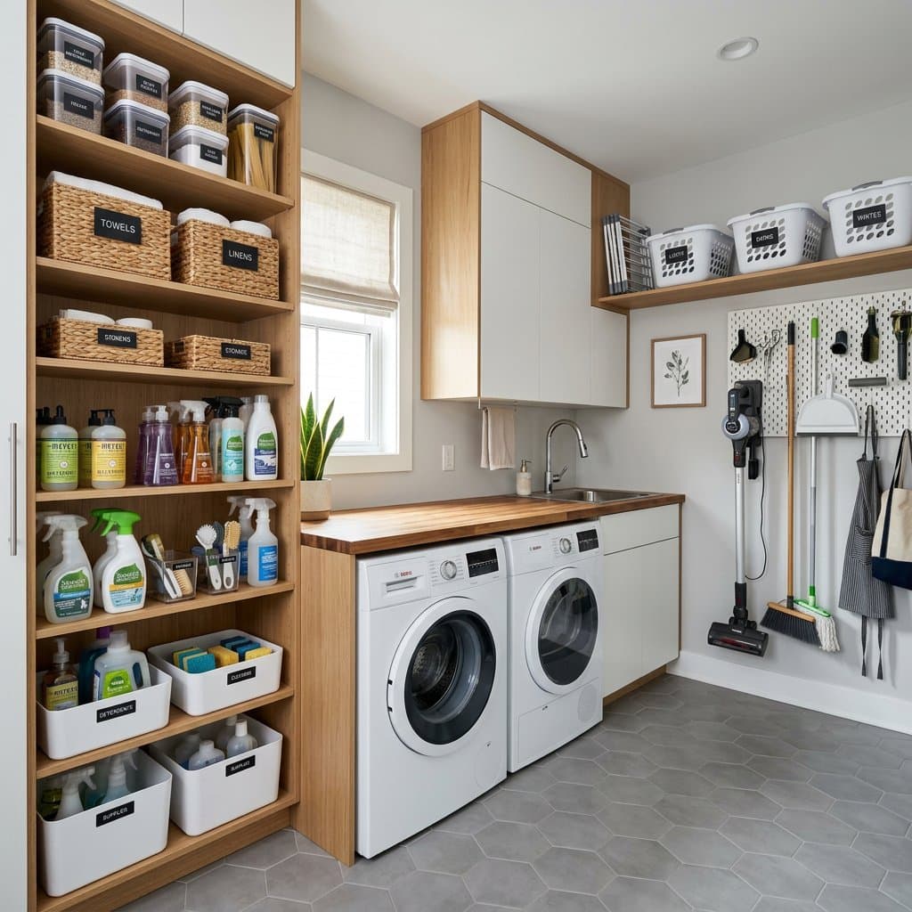 AI-redesigned utility room