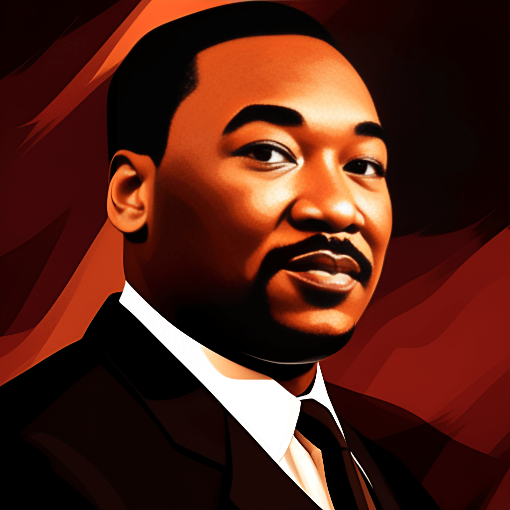 Martin Luther King was an American Baptist minister and activist who became the most visible spokesperson and leader in the civil rights movement from 1955 until his assassination in 1968.