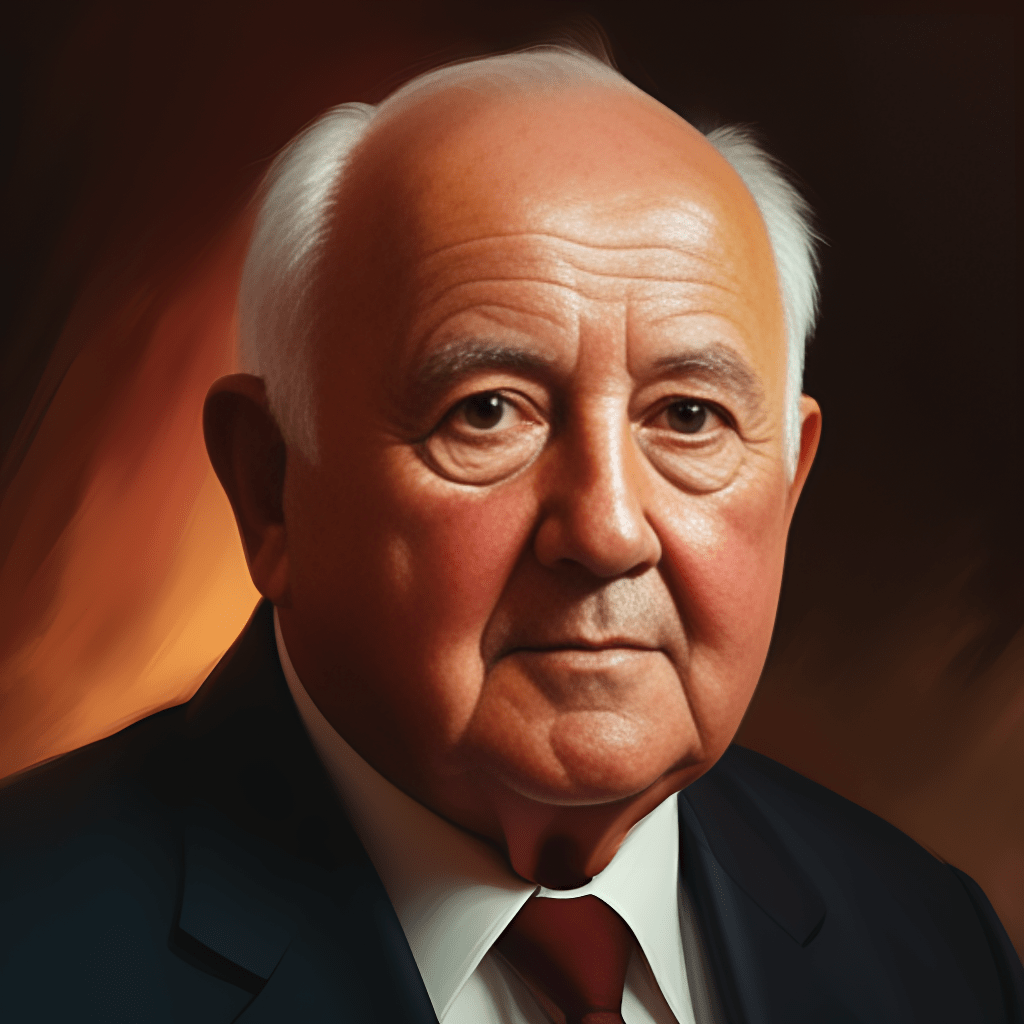 Mikhail Gorbachev is a Russian and formerly Soviet politician.