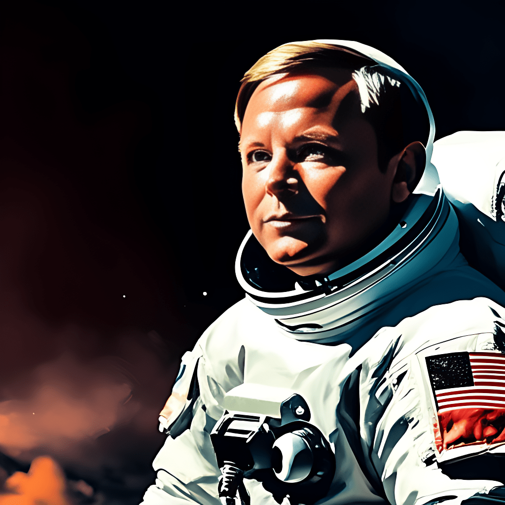 Neil Armstrong was an American astronaut and aeronautical engineer who was the first person to walk on the Moon.