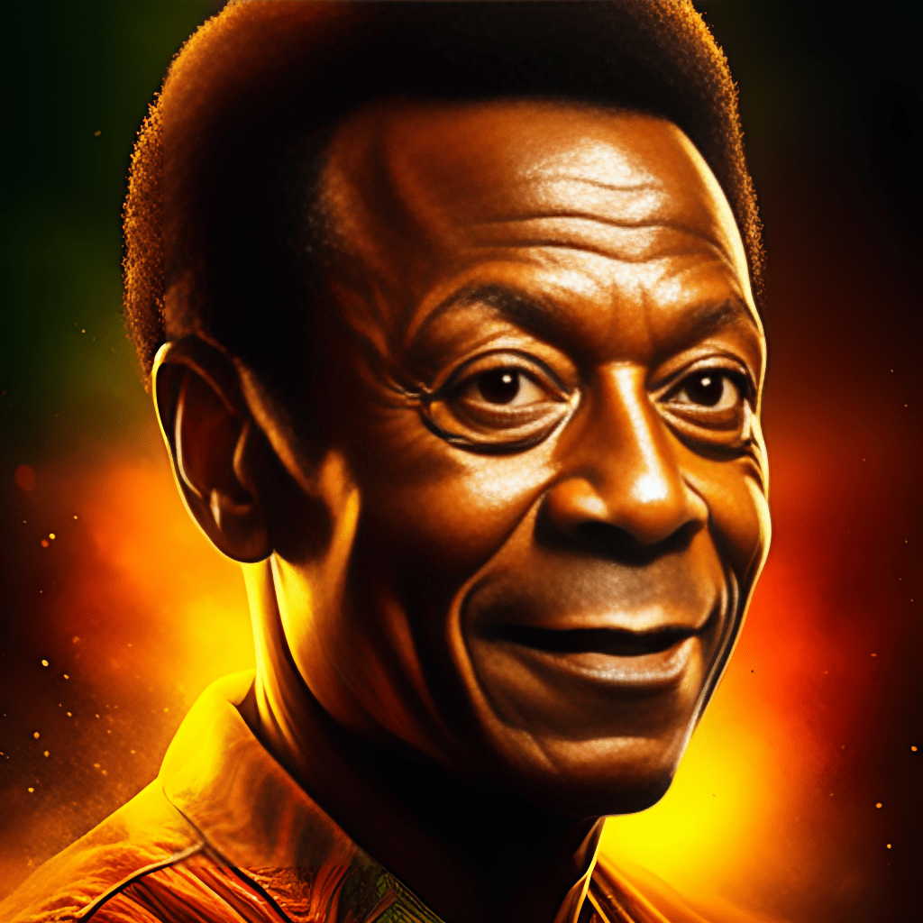 Pele is a Brazilian former professional footballer who played as a forward.