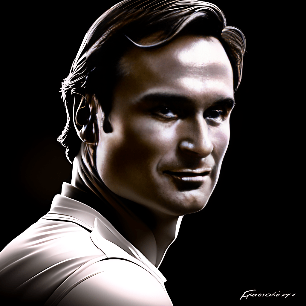 Roger Federer is a Swiss professional tennis player who is ranked world No. 7 in men’s singles tennis by the Association of Tennis Professionals.