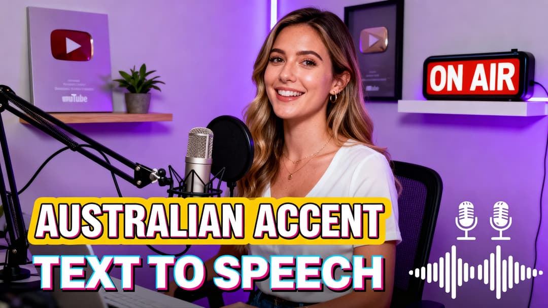How to Generate Professional Australian Accent Text-to-Speech