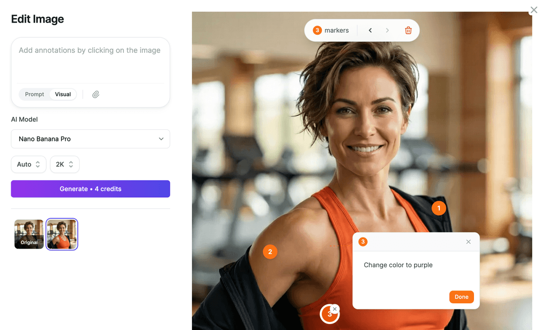 How to Edit AI Images with Visual Annotations. No Prompt Engineering Needed
