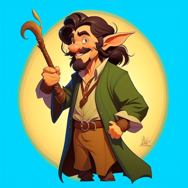The Hobbit as a Disney character