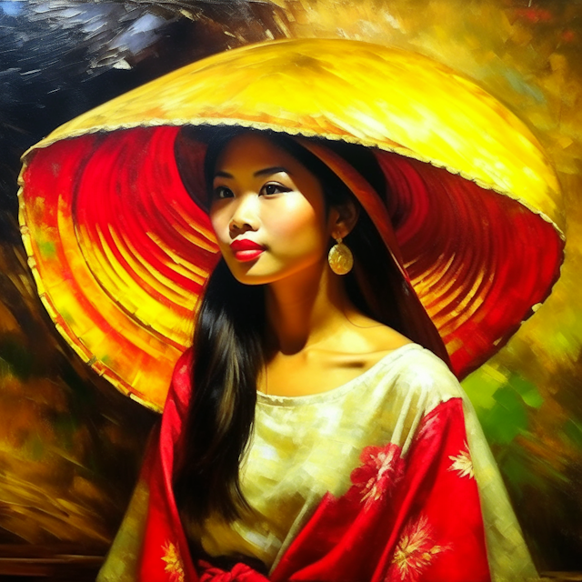 filipiniana, Oil painting