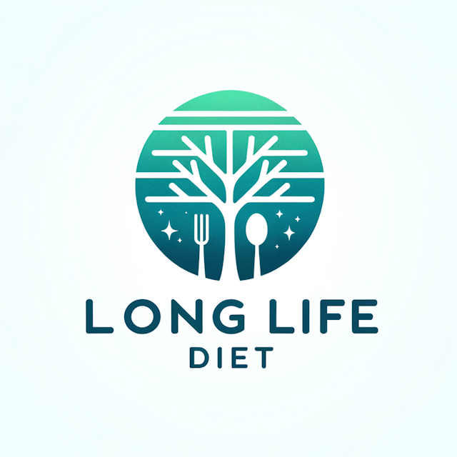 design a simple logo for a company called, long life diet