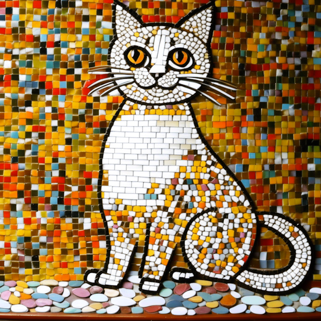 cat, Mosaic