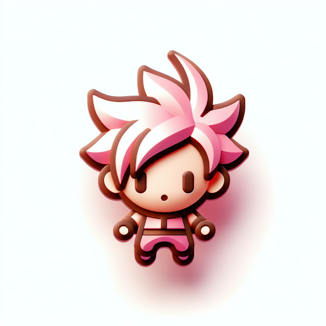 3d icon cute pink float naruto japanese anime