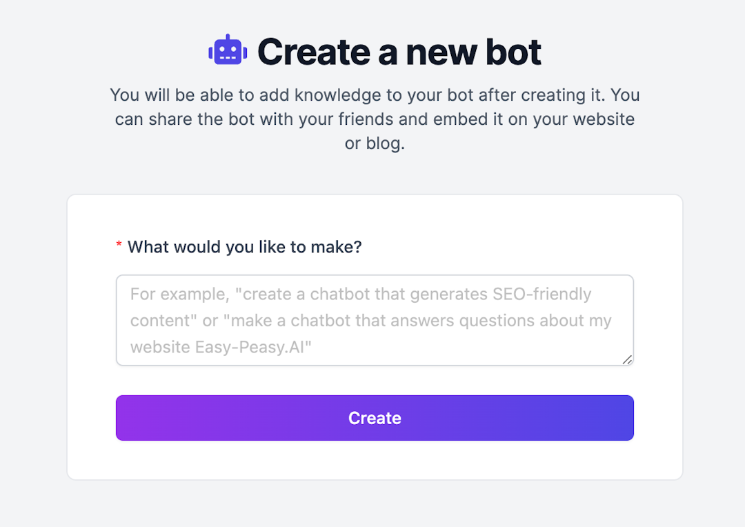Stop Paying for custom GPTs: Build Your Dream Chatbot & Share it for FREE with Easy Peasy AI Bots