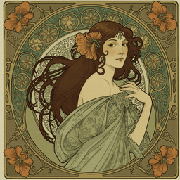 Art Nouveau Image Creation