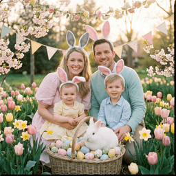 Easter Photo Image Creation