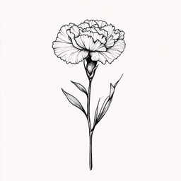 Tatouage de fleur de naissance Image Creation