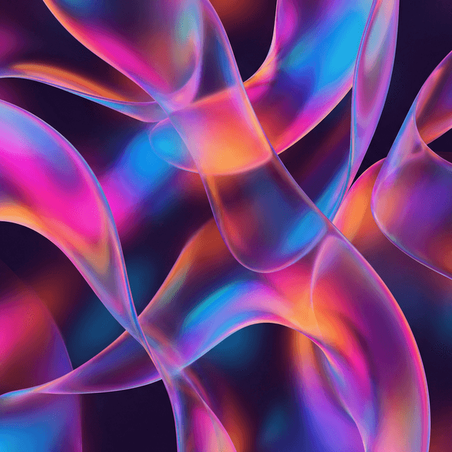 Beautiful abstract wallpaper design, vibrant gradient colors, smooth flowing shapes, high resolution, perfect for phone and desktop backgrounds, artistic digital art