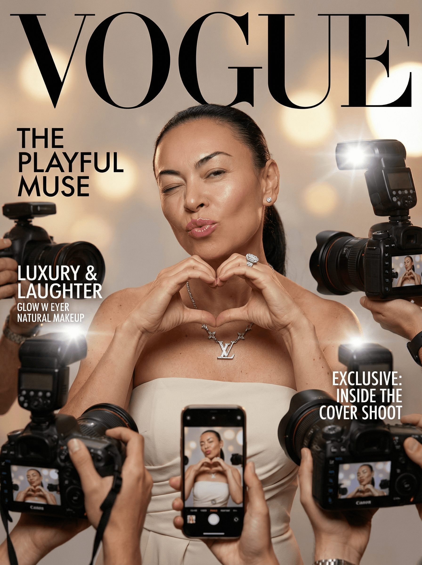 Retrato de Capa Vogue