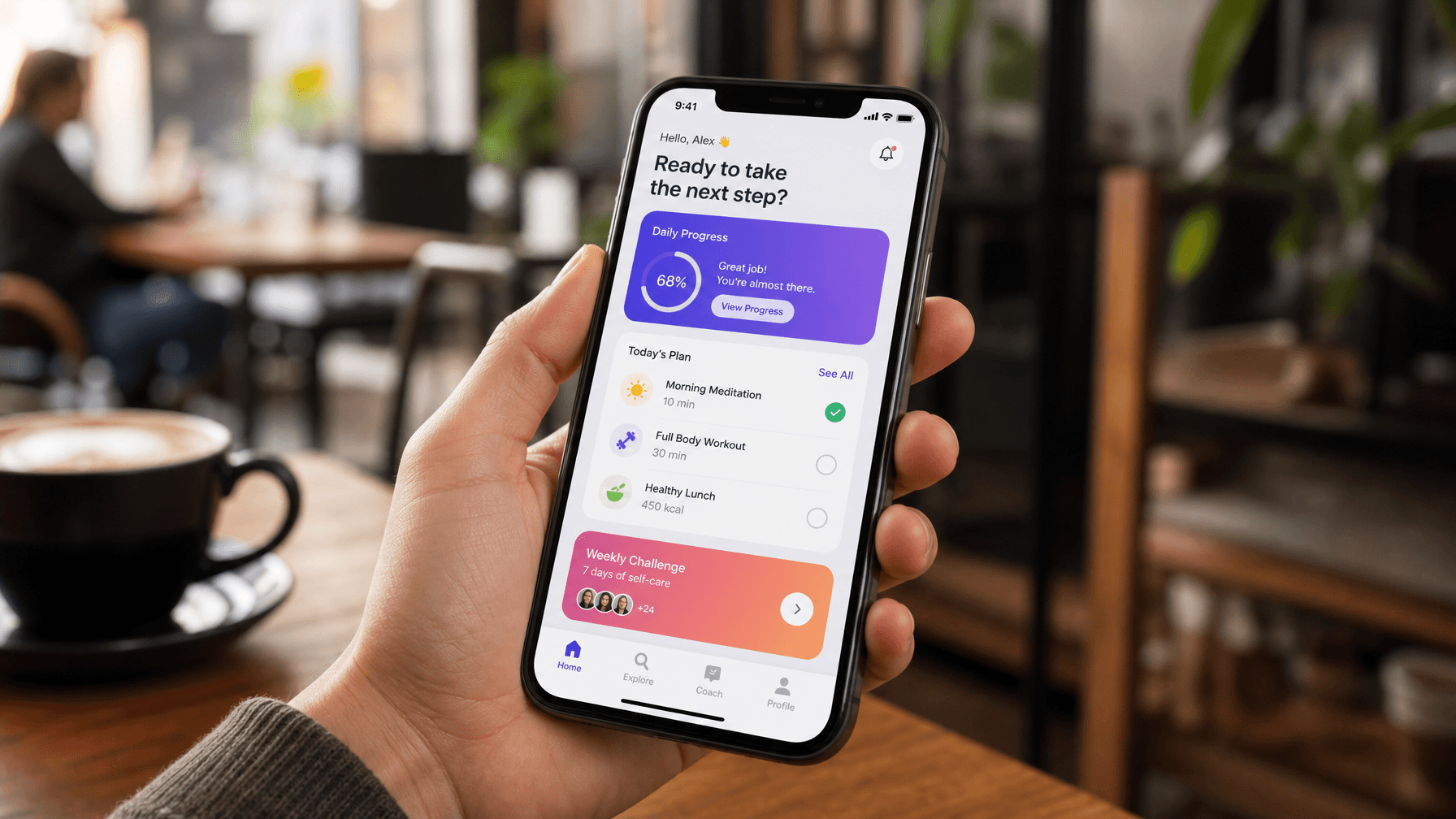 Smartphone-Bildschirm-Mockup