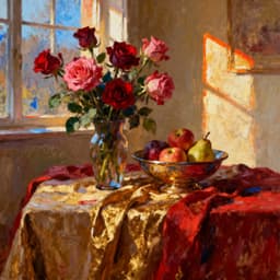 Oil Painting Image Creation