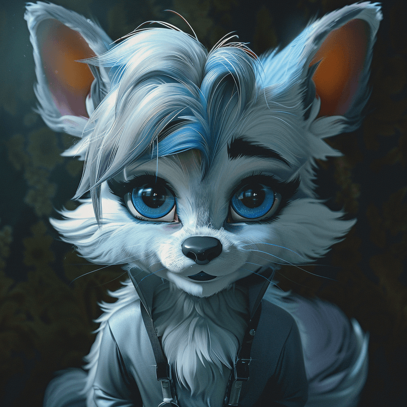 Anthropomorphic character art with animal features and human-like qualities, detailed fur textures and expressive personality, vibrant furry fandom aesthetic with distinctive character design, artistic illustration style with creative freedom and emotional expression